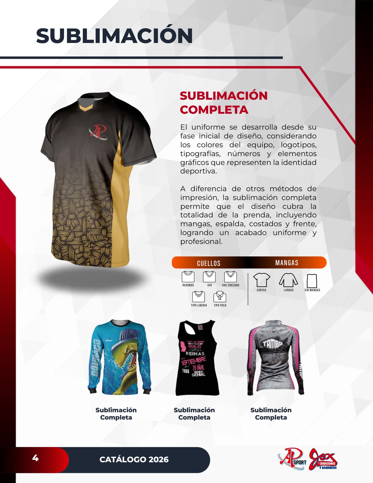 Camiseta dry-fit academias — catálogo pág. 4